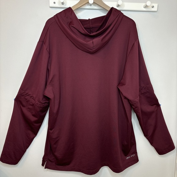 Nike Virginia Tech Hokies Hoodie Football Team Issued XXL Lightweight Polyester - Picture 4 of 13